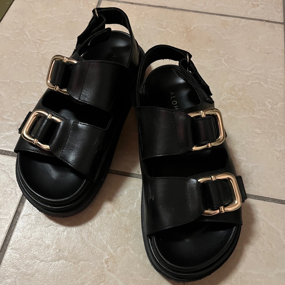 Alohas Harper sandals black